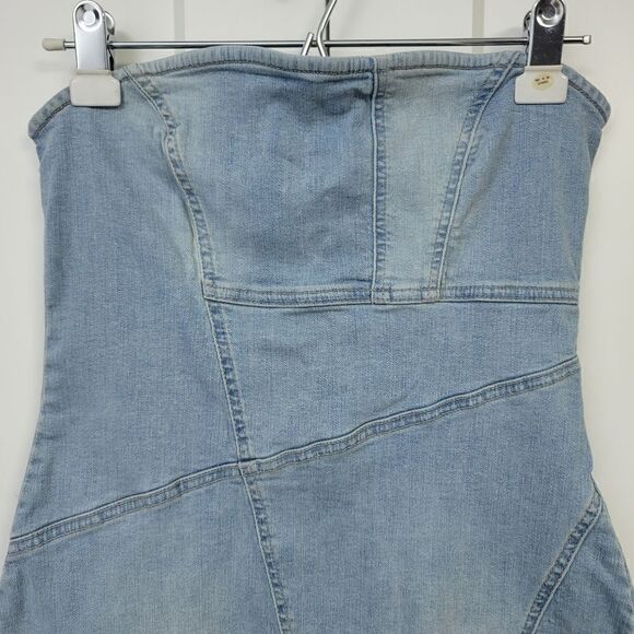 Zara strapless denim dress, small - Picture 10 of 10